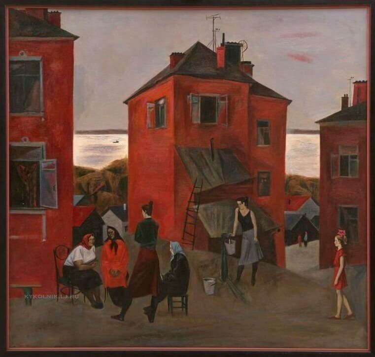 Города и сёла на картинах советских художников Города и сёла на картинах советских художников