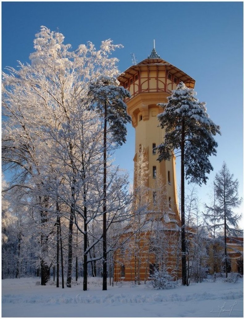 Водонапорные башни России башня, водонапорная башня, город, россия, эстетика