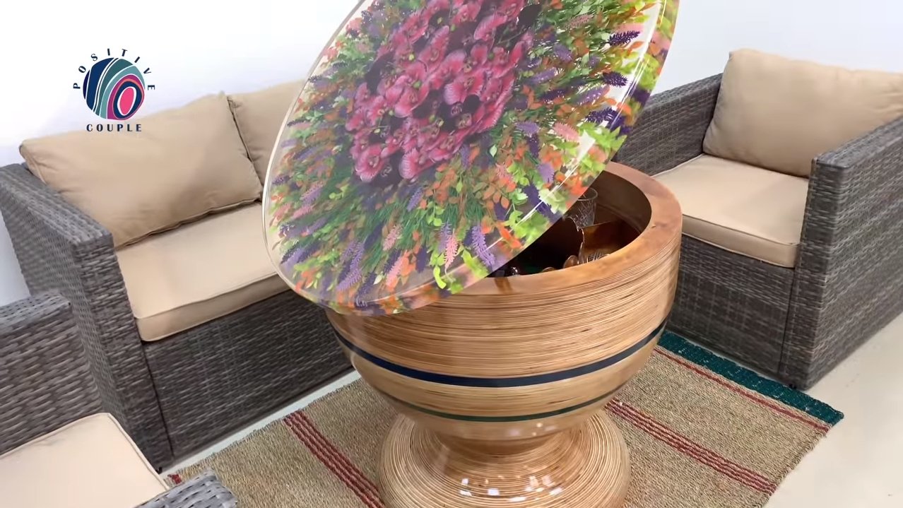 Столик для цветов из дерева своими руками