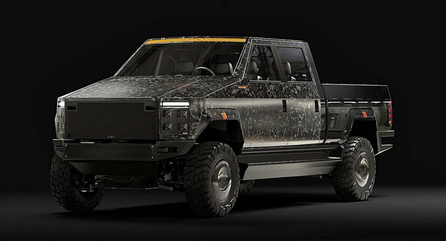 Представлен предсерийный Atlis XT, выполненный в стиле Tesla Cybertruck, с запасом хода до 805 км