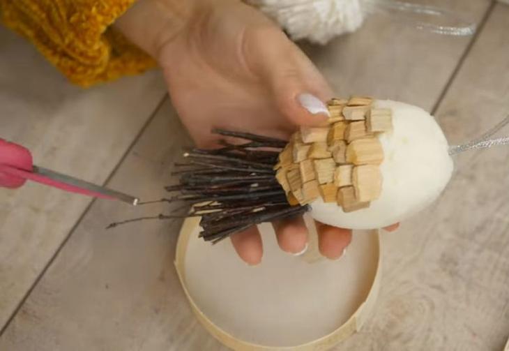 Что получится, если соединить пенопласт, щепу и ветки Что получится, если соединить пенопласт, щепу и ветки рукоделие,своими руками,сделай сам