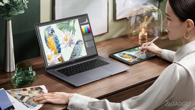 Ноутбуки HUAWEI MateBook 16 поступают в продажу в России HUAWEI, MateBook, двумя, Huawei, позволяет, устройства, ноутбук, который, тачпад, воспроизведения, Rheinland, Colour, Accuracy, Quick, Stability, стабильность, обеспечивает, цветов, другие, имеет