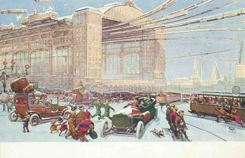 Центральный вокзал. история, открытки, факты