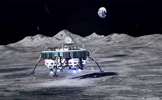 Космическая гонка: США уже решили, кто будет хозяином Луны Авиация
