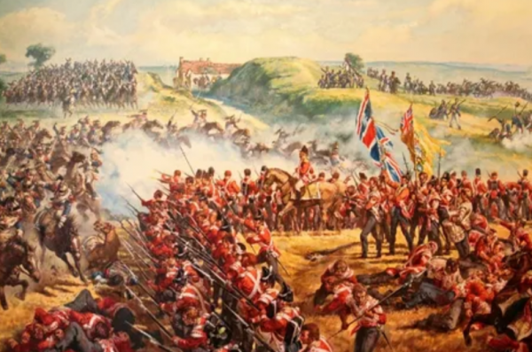 Английские и прусские войска разгромили армию Наполеона Бонапарта в битве при Ватерлоо