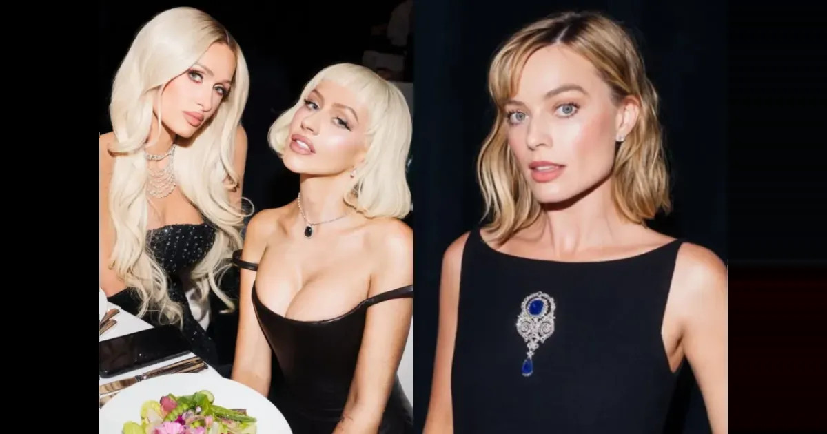 Герман Ларкин показал, как Джиджи Хадид, Сальма Хайек, Пэрис Хилтон, Кристина Агилера и Марго Робби провели время на премии Breakthrough Prize