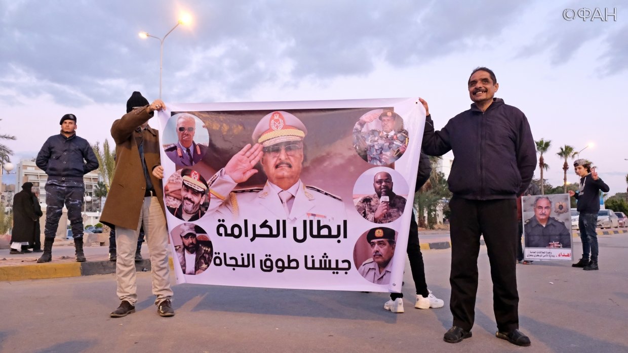 Жители Бенгази благодарят Владимира Путина