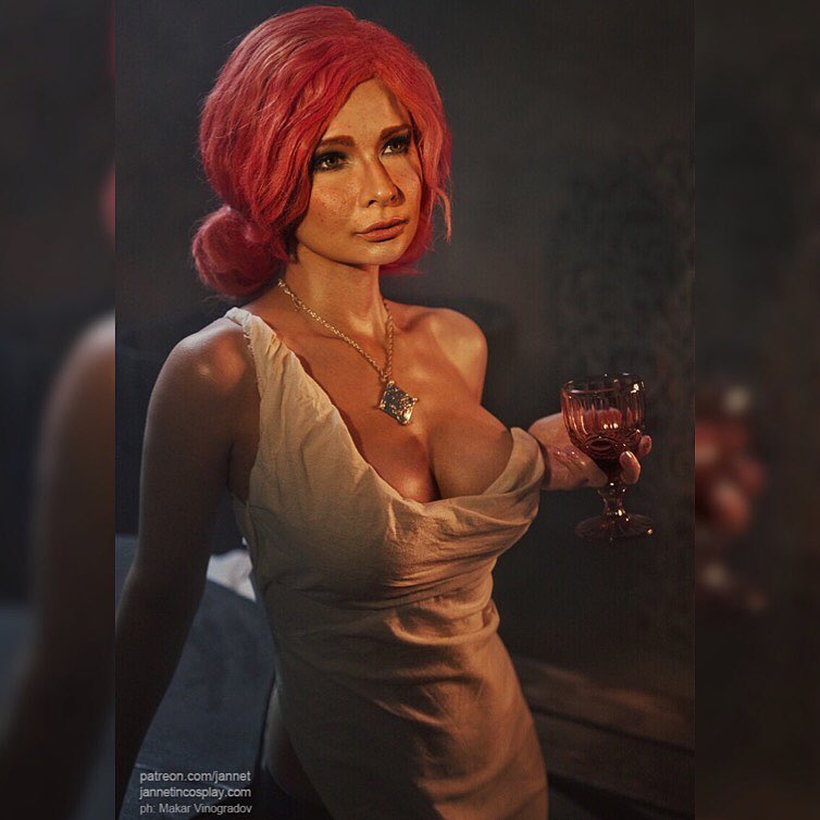 Представляю вам волшебных Трисс Меригольд (Triss Merigold) в исполнении Жан...