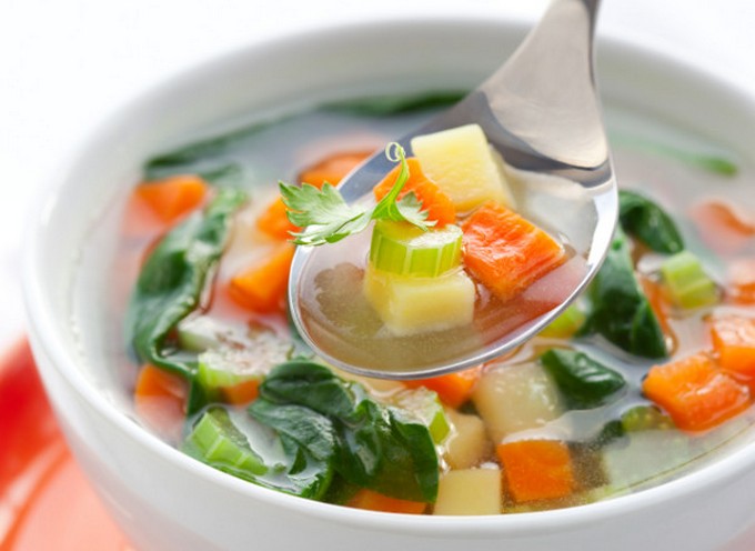 Суп из моркови и сельдерея