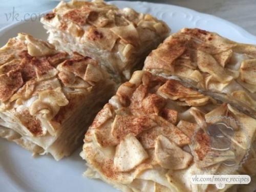 Рецепт приготовления яблочно - медового десерта из лаваша без выпечки: максимум пользы и вкуса!