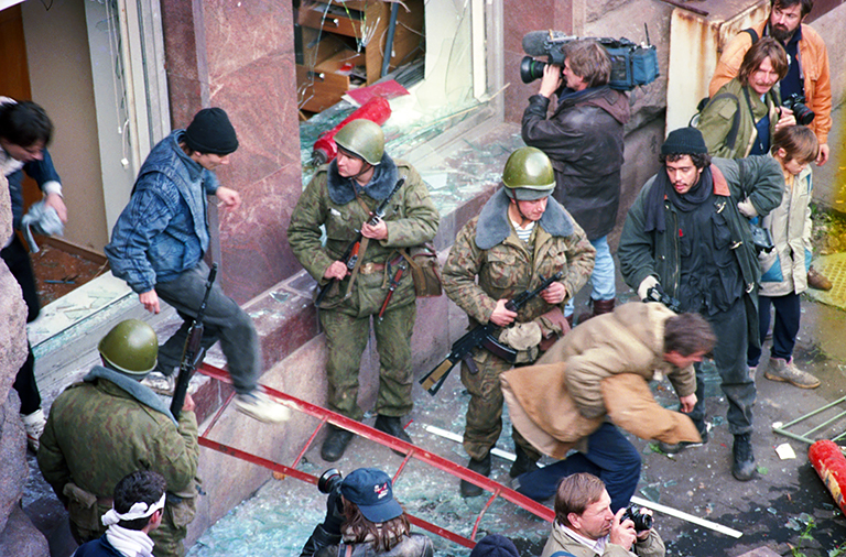 Черный дым над Белым домом история,россия