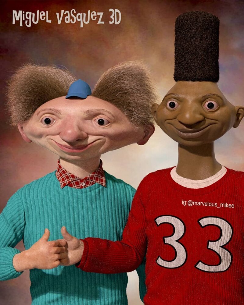 Художник, создавший Гомера Симпсона в 3D, показал новые работы 