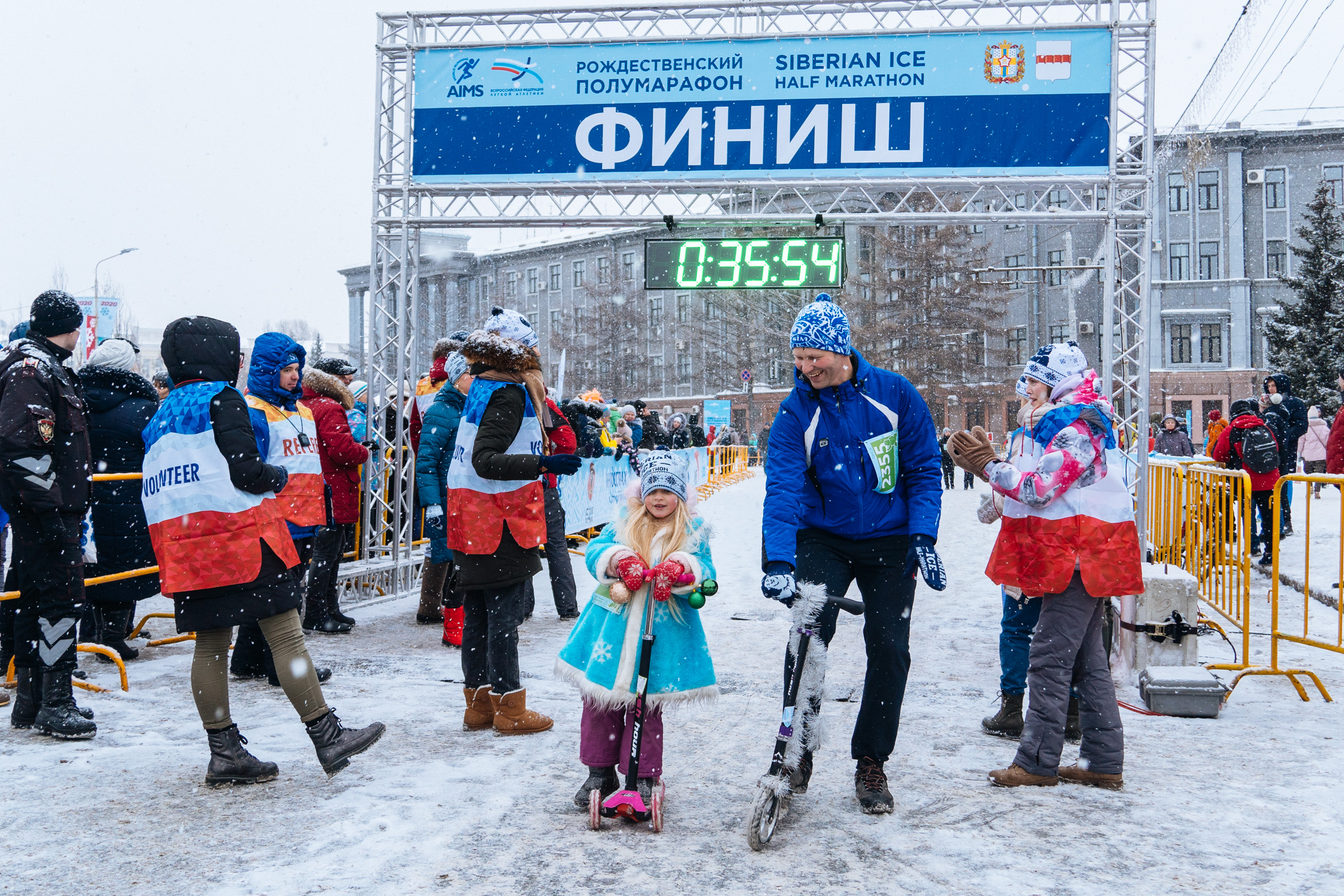 Липецкий полумарафон" в фотографиях