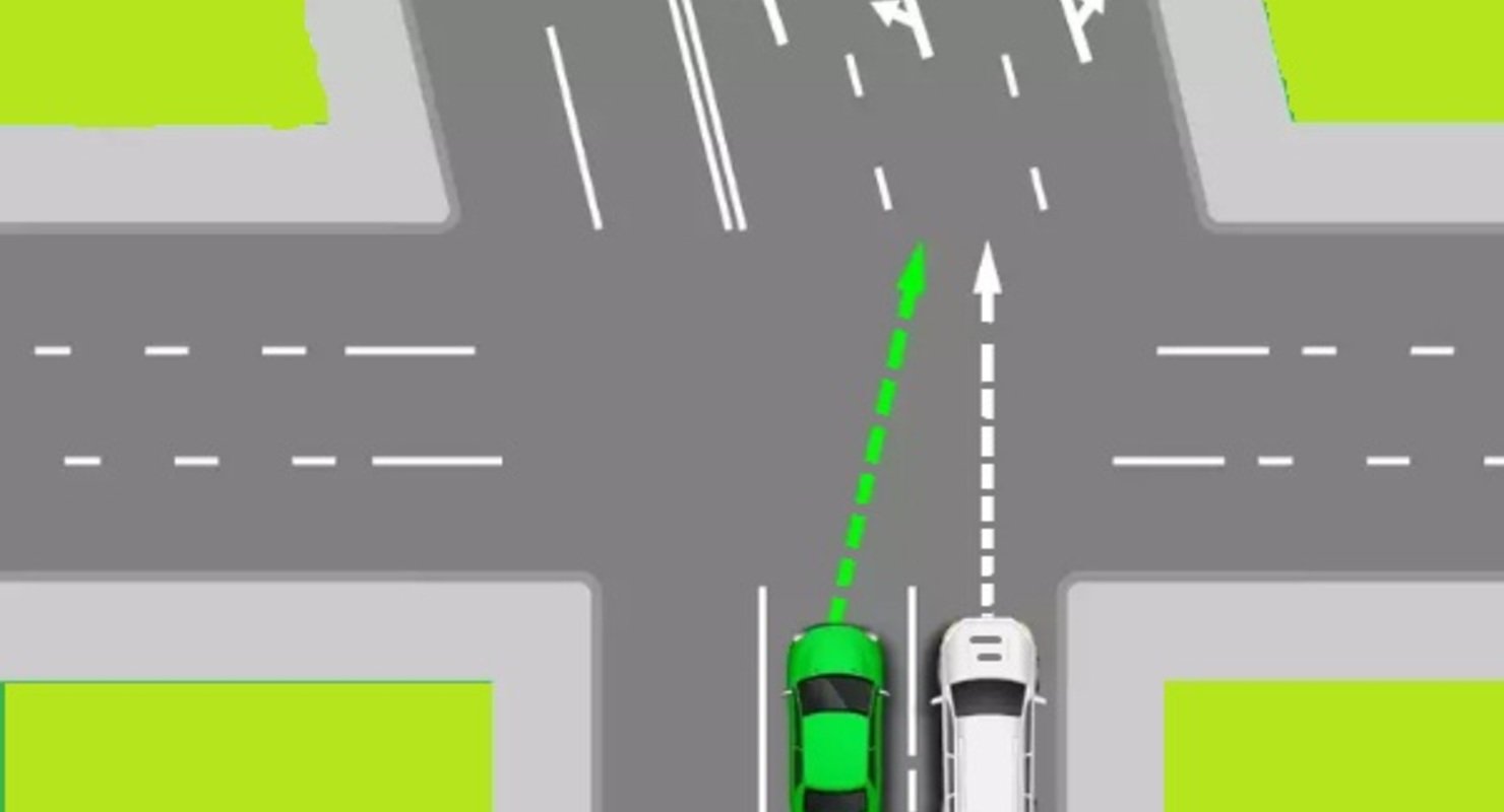 Изучаем ПДД. Кто обязан уступить на сложном перекрестке?