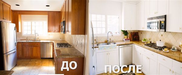 Как сделать старый кухонный гарнитур более презентабельным: 3 бюджетных способа идеи для дома,интерьер и дизайн