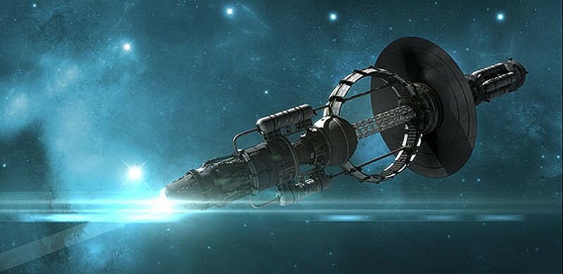 Футуристический космический корабль. Источник изображения: sci-ne.com