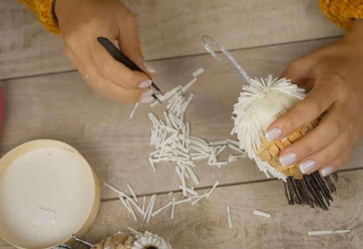 Что получится, если соединить пенопласт, щепу и ветки Что получится, если соединить пенопласт, щепу и ветки рукоделие,своими руками,сделай сам