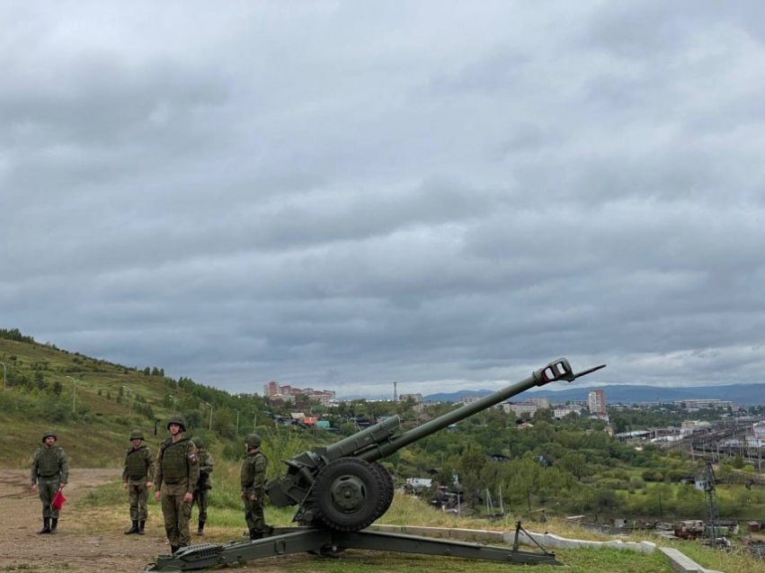 В День Победы в Чите три раза выстрелят из гаубицы Д-30