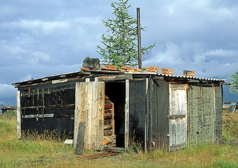 Отшельник Хантайского озера Отшельник Хантайского озера история,люди,отшельник,путешествие