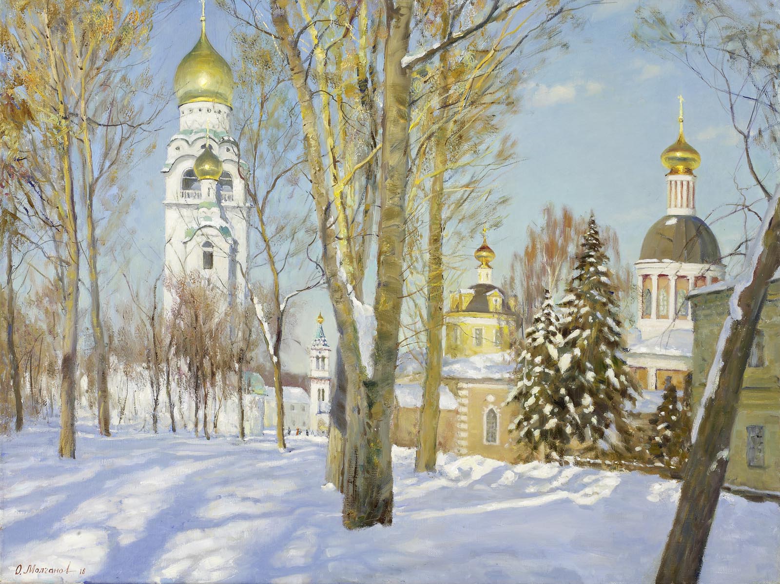 "Тихая моя Родина..." Художник Олег Молчанов