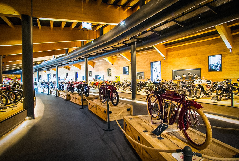 В Австрии сгорел музей с 230 классическими мотоциклами