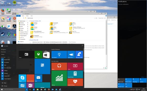 Дизайн Windows 10