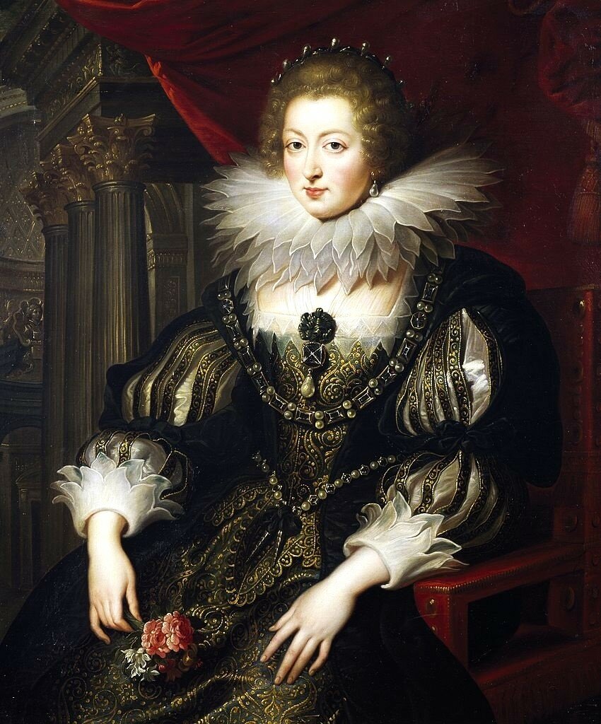 «Анна Австрийская, королева Франции», худ. Питер Рубенс, 1625 год
