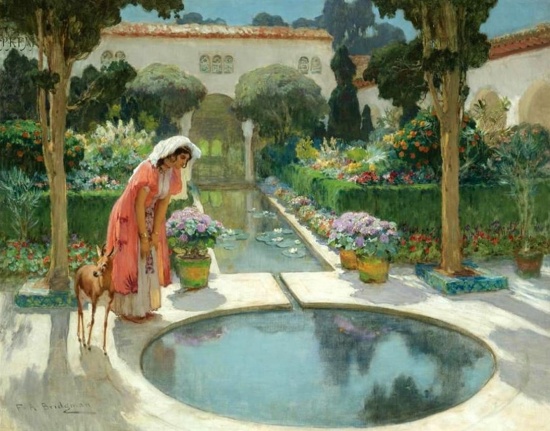 картина художника Фредерика Артура Бриджмена (Frederick Arthur Bridgman) – 17 художник Фредерик Артур Бриджмен (Frederick Arthur Bridgman) картины – 17