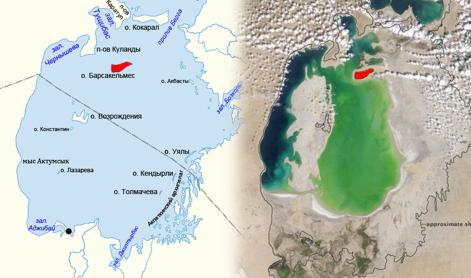 Остров Барсакельмес в высохшем Аральском море, откуда можно не вернуться аномалии,интересное,море,остров,природа