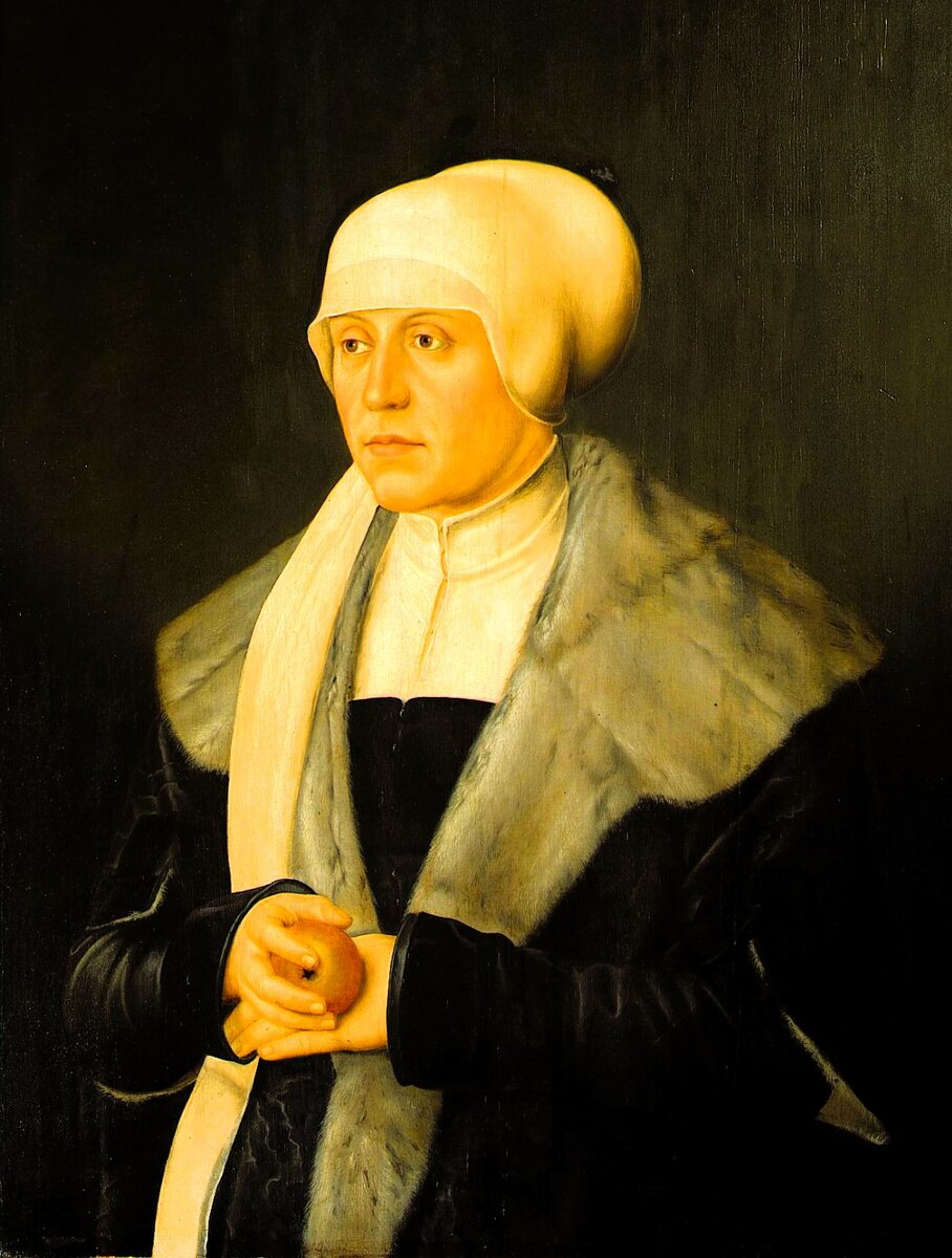 «Кунигунда Австрийская, жена герцога Альберта IV», худ. Бартель Бехам