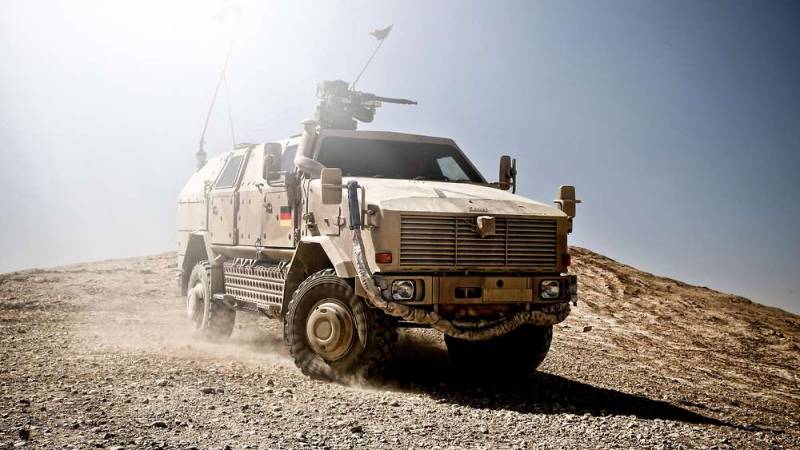 Немецкие бронеавтомобили ATF Dingo для Украины оружие