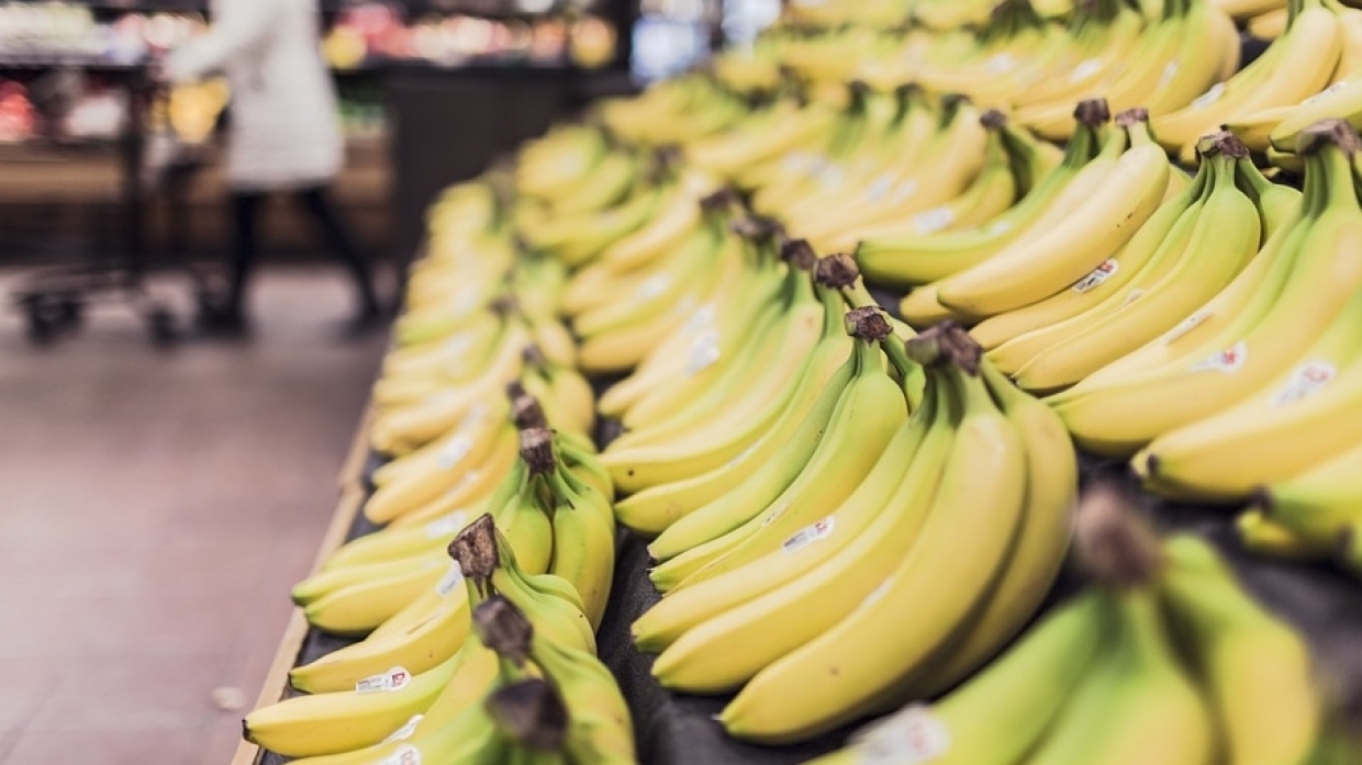 Organic Welcome порекомендовал съедать по два банана в день
