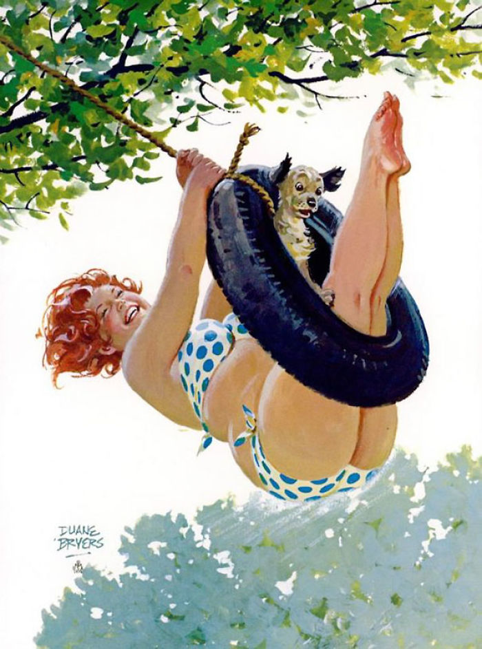 Plus-size Pinup Girl