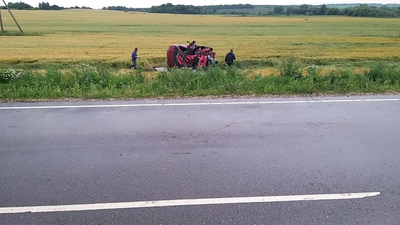 В Милославском районе 21-летний водитель погиб в ДТП