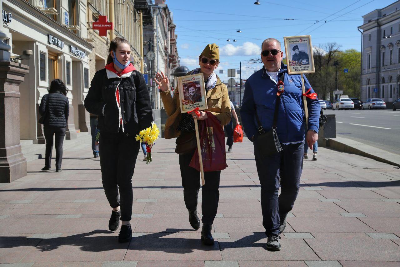 Бессмертный полк невский проспект