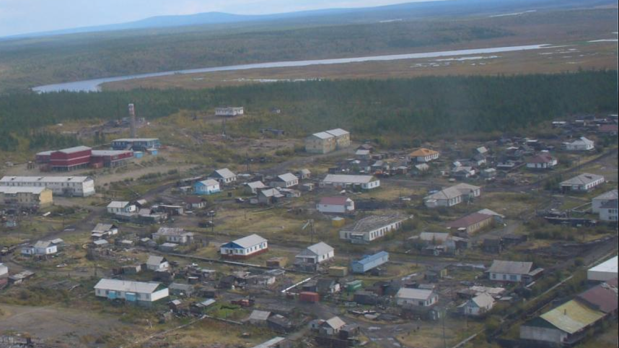 Анюйск чукотка карта