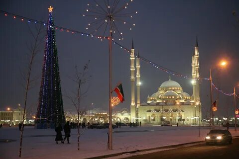 Чечня зимой (51 фото) .