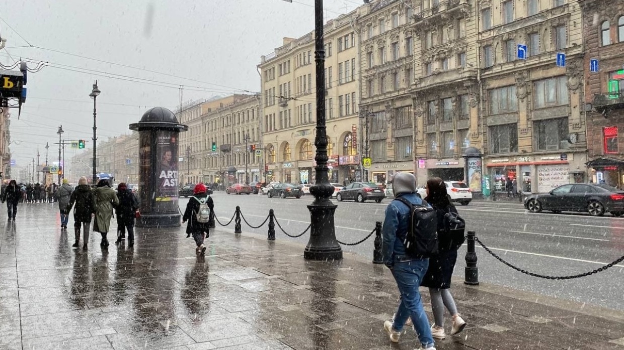 Потепление в санкт петербурге