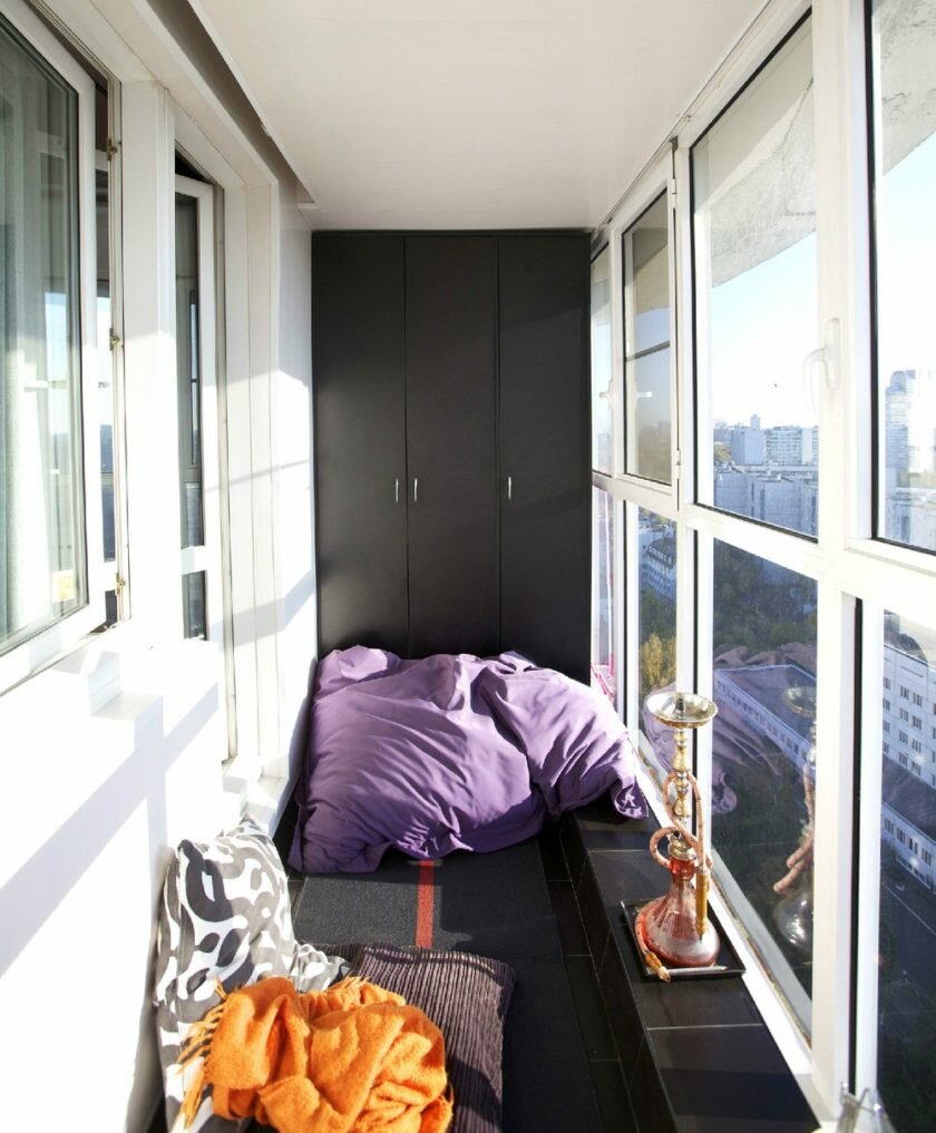 Обустройство балкона в квартире: сушим белье и отдыхаем от городской суеты. идеи для дома,интерьер и дизайн