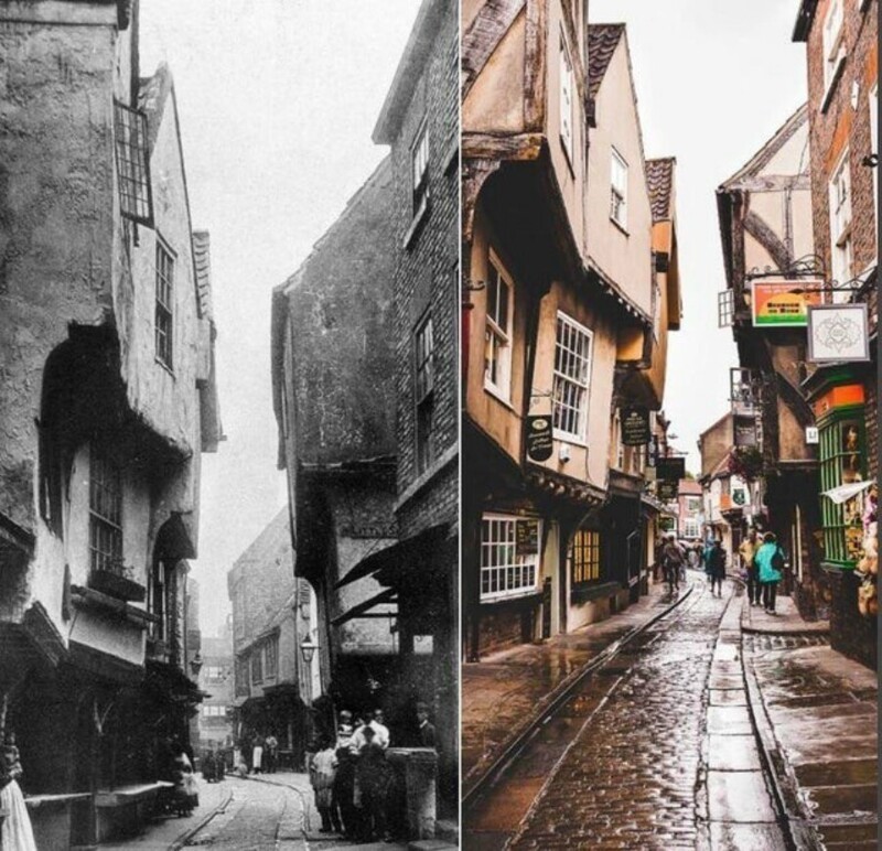Фотография: Тогда и сейчас: 30 интересных фото, которые показывают течение времени №11 - BigPicture.ru