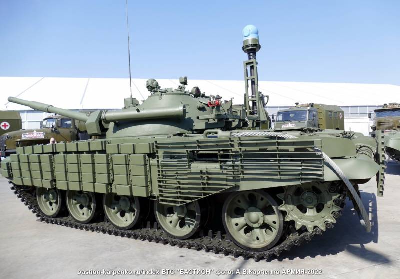 К спецоперации приспособлен лучше: новая модификация танка Т-62М оружие,танки
