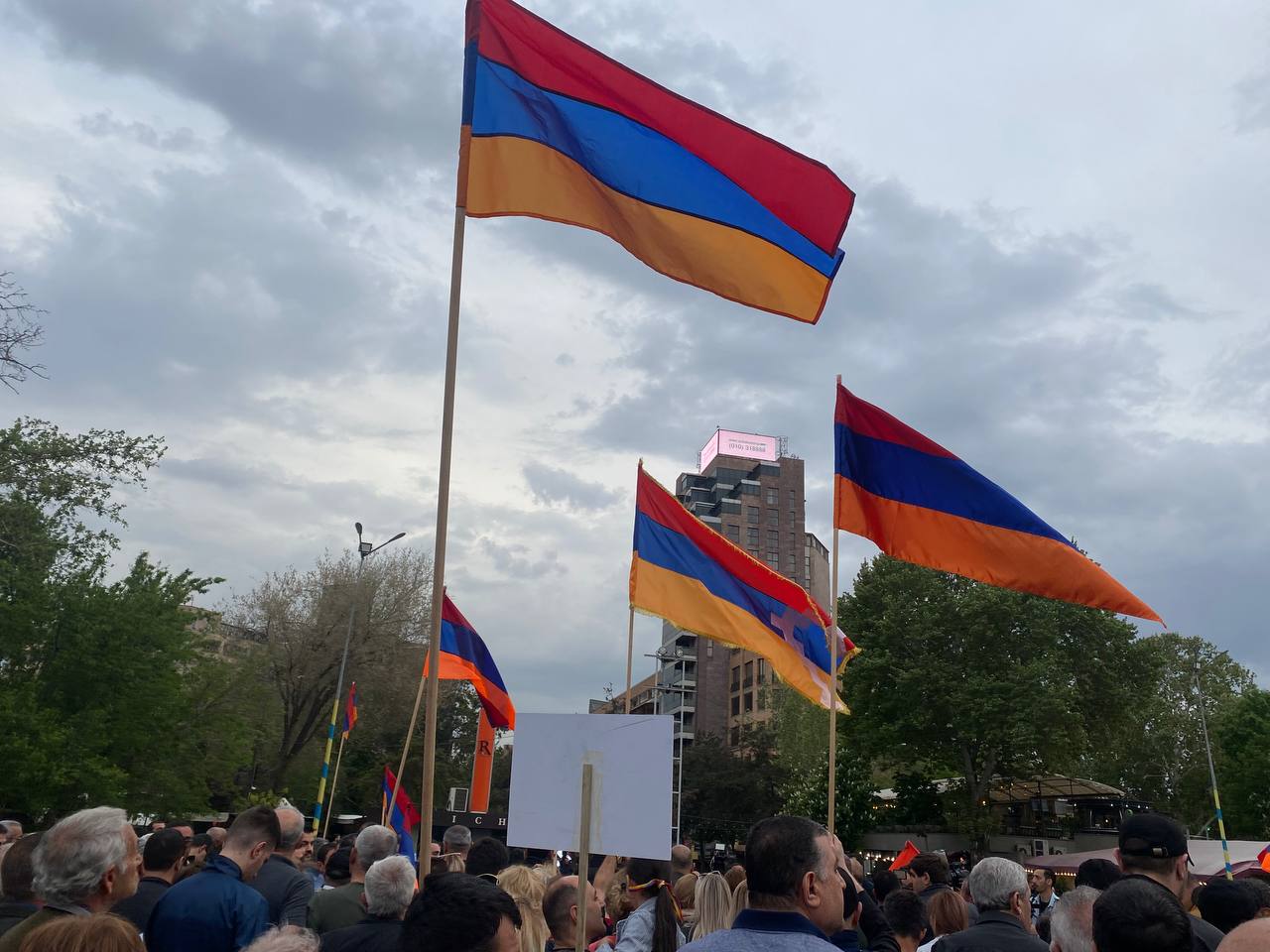 Стало известно количество армян, задержанных на акциях неповиновения против Пашиняна