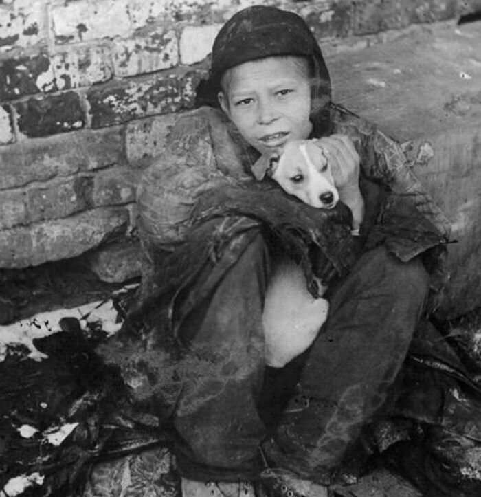 Советские беспризорники 1920-х годов