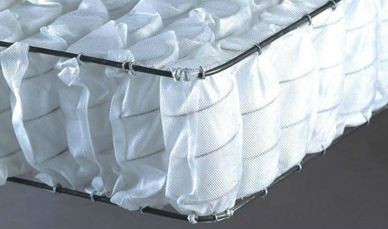 В матрасах Pocket Spring каждая пружина спрятана в отдельный мешочек В матрасах Pocket Spring каждая пружина спрятана в отдельный мешочек