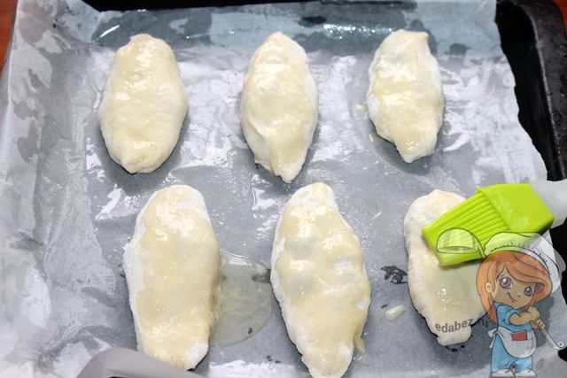 Пирожки с вишней в духовке на тесте без дрожжей. Быстрый рецепт Пирожки с вишней в духовке на тесте без дрожжей. Быстрый рецепт выпечка,кулинария,пирожки