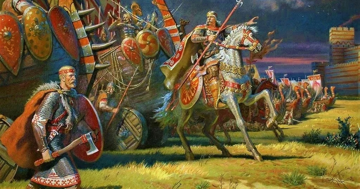 Каким оружием воевали славяне в эпоху Древней Руси