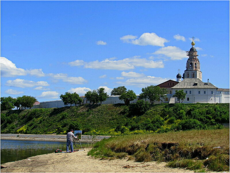 На острове-буяне