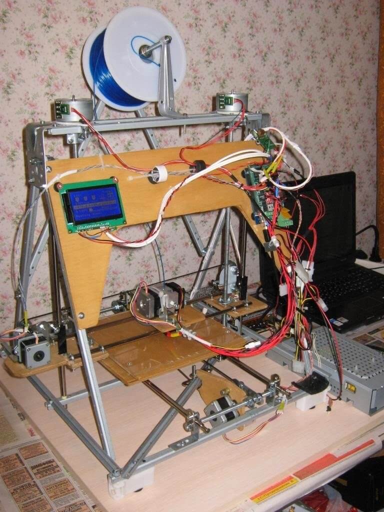 3D принтер своими руками из старой техники
