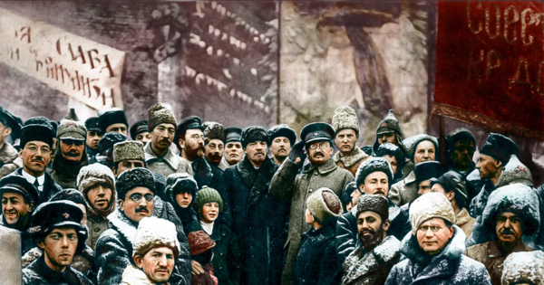 Кто был действительным вождём Октябрьского переворота 1917 года 