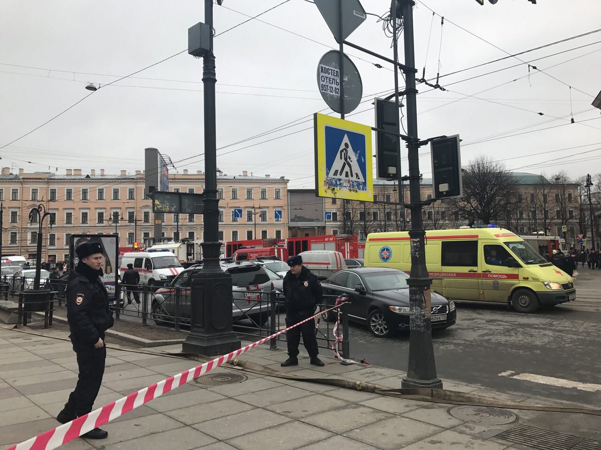 Взрыв в Санкт-Петербурге — Хроника